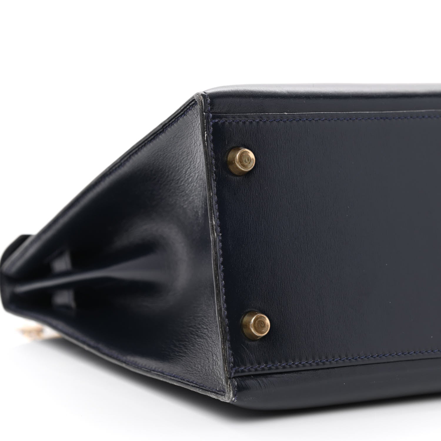 Hermes Box Kelly Sellier 32 Bleu Marine 12 of 17