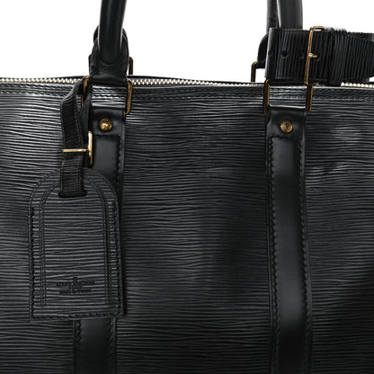 Louis Vuitton Epi Keepall 45 Black 8 of 18