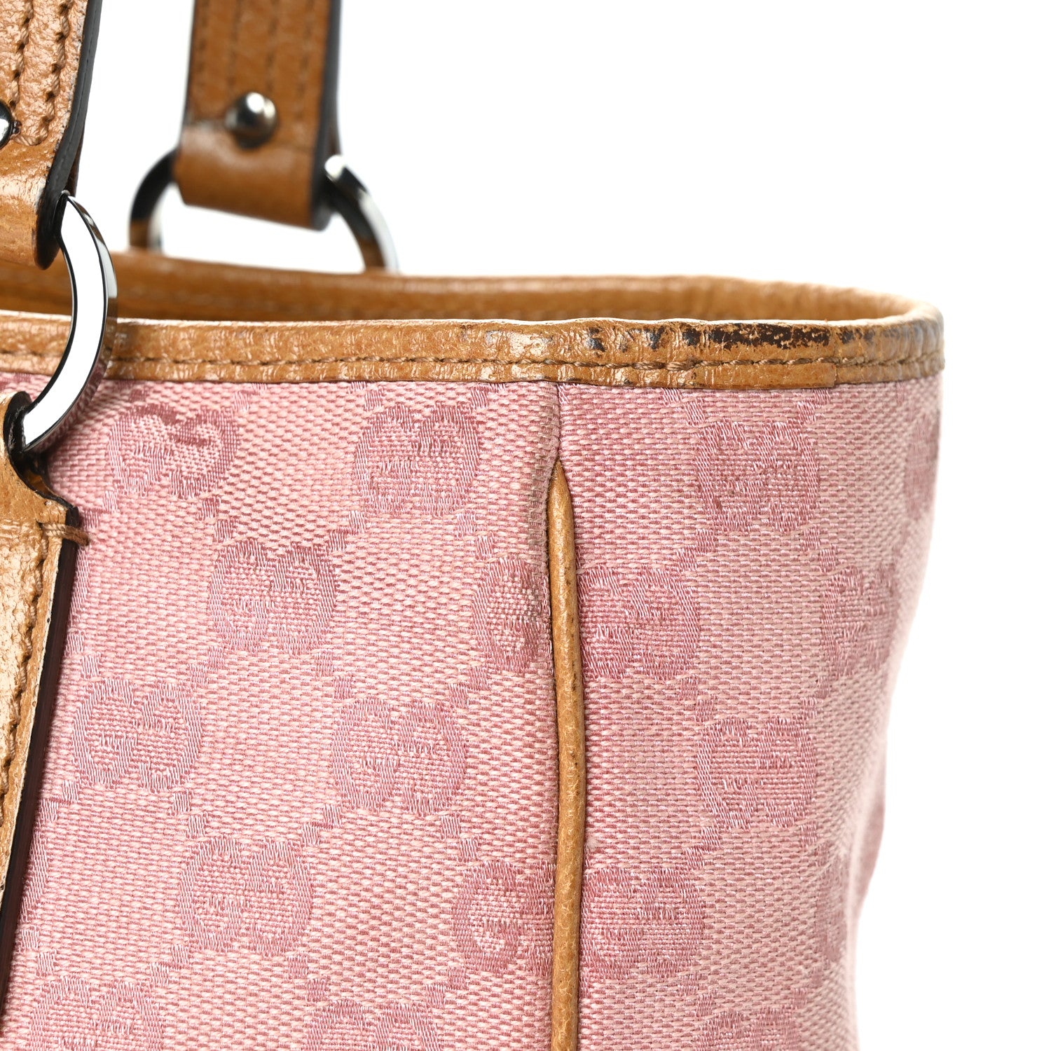 Gucci Monogram Medium Tote Pink 10 of 12