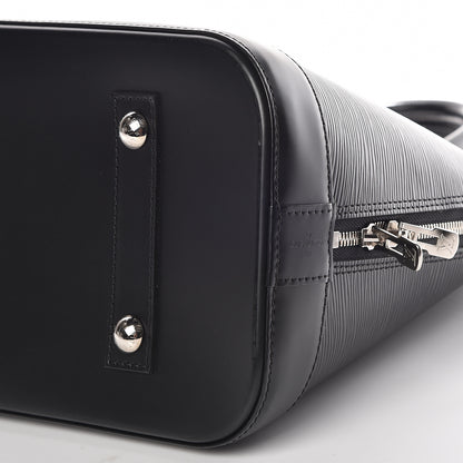 Louis Vuitton Epi Alma MM Black 9 of 10