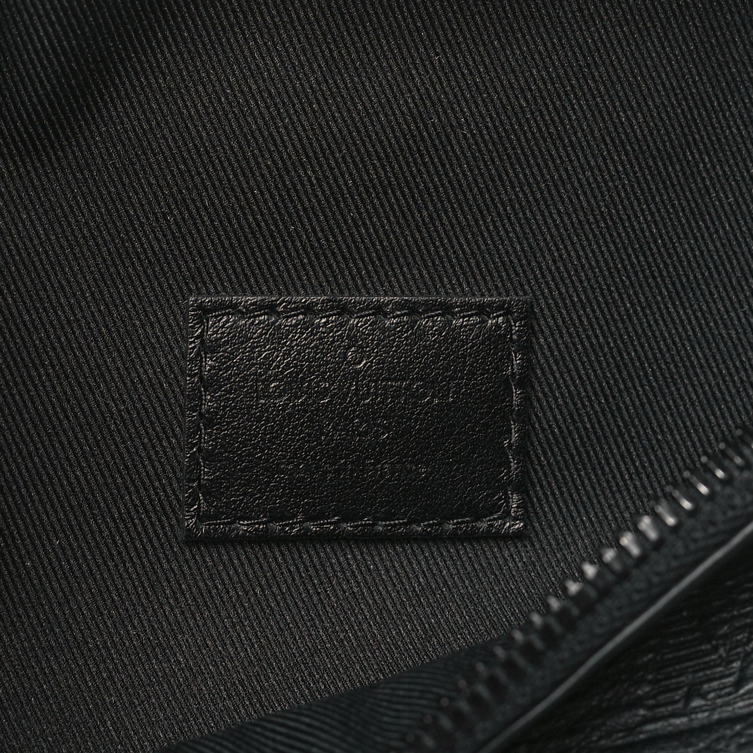 Louis Vuitton Calfskin Monogram Shadow Discovery Bumbag Black 6 of 9