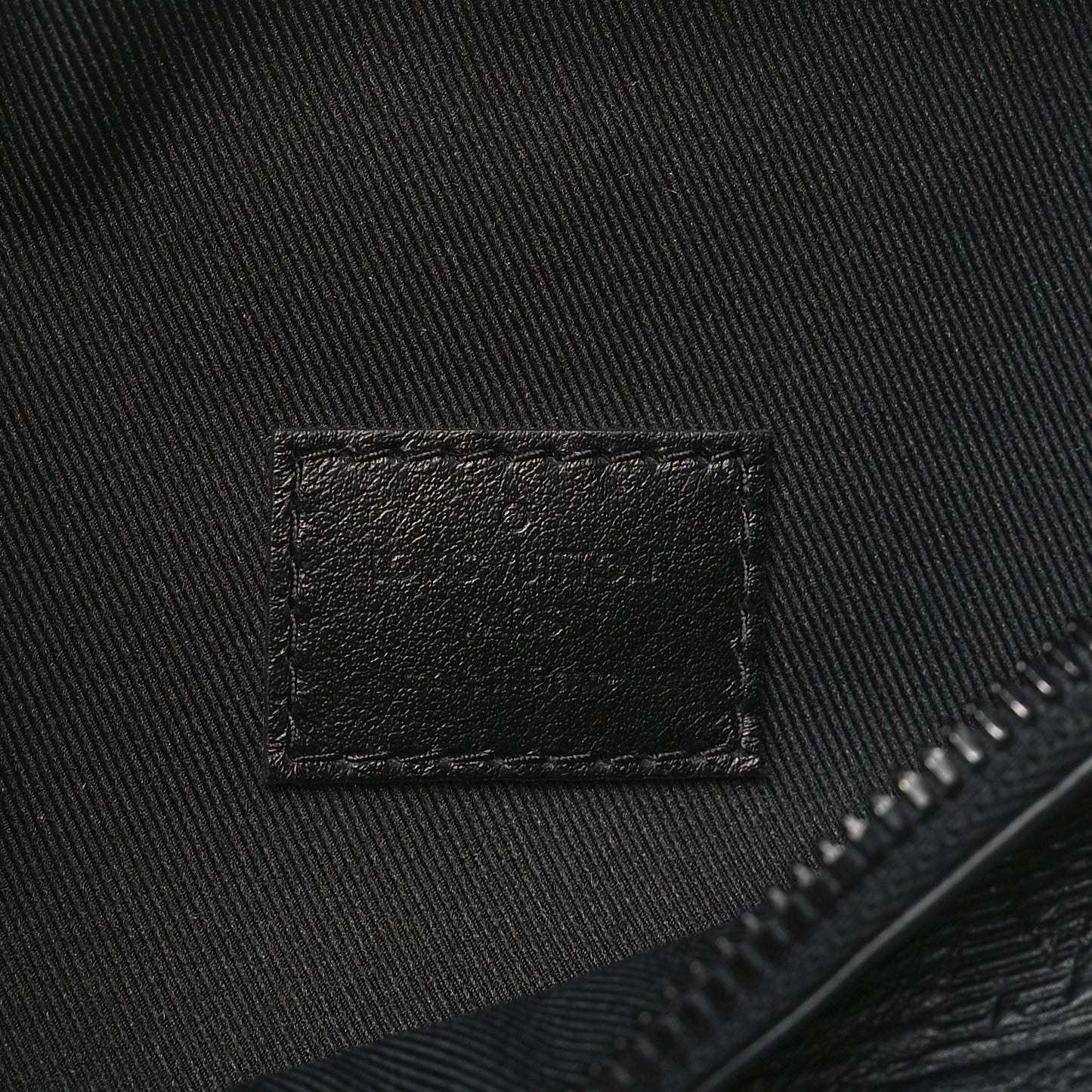Calfskin Monogram Shadow Discovery Bumbag Black