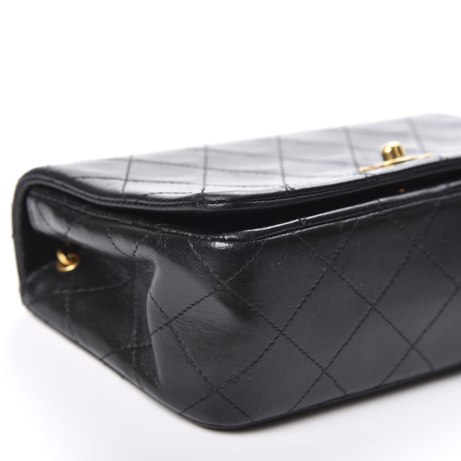 Chanel Lambskin Quilted Mini Flap Black 5 of 10