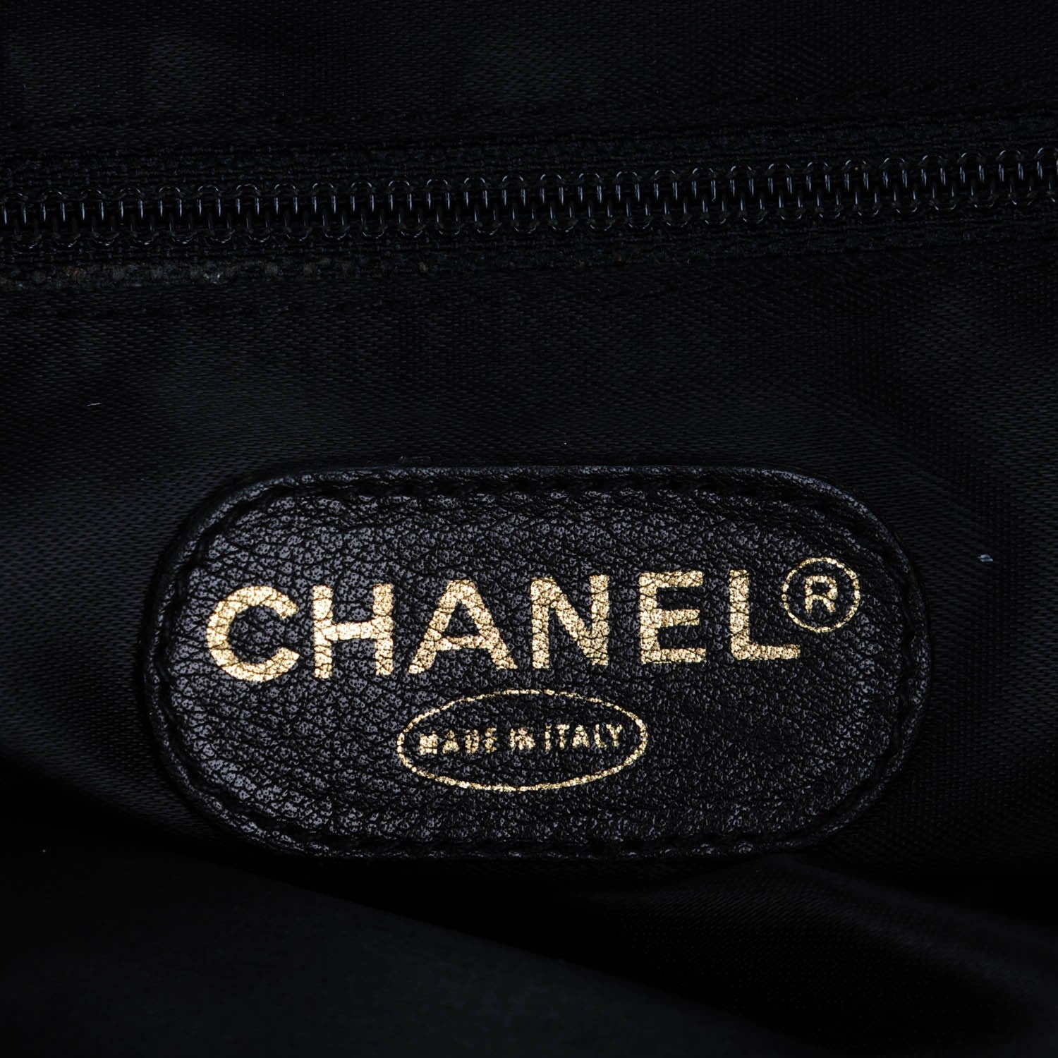 Chanel Lambskin CC Backpack Black 6 of 7