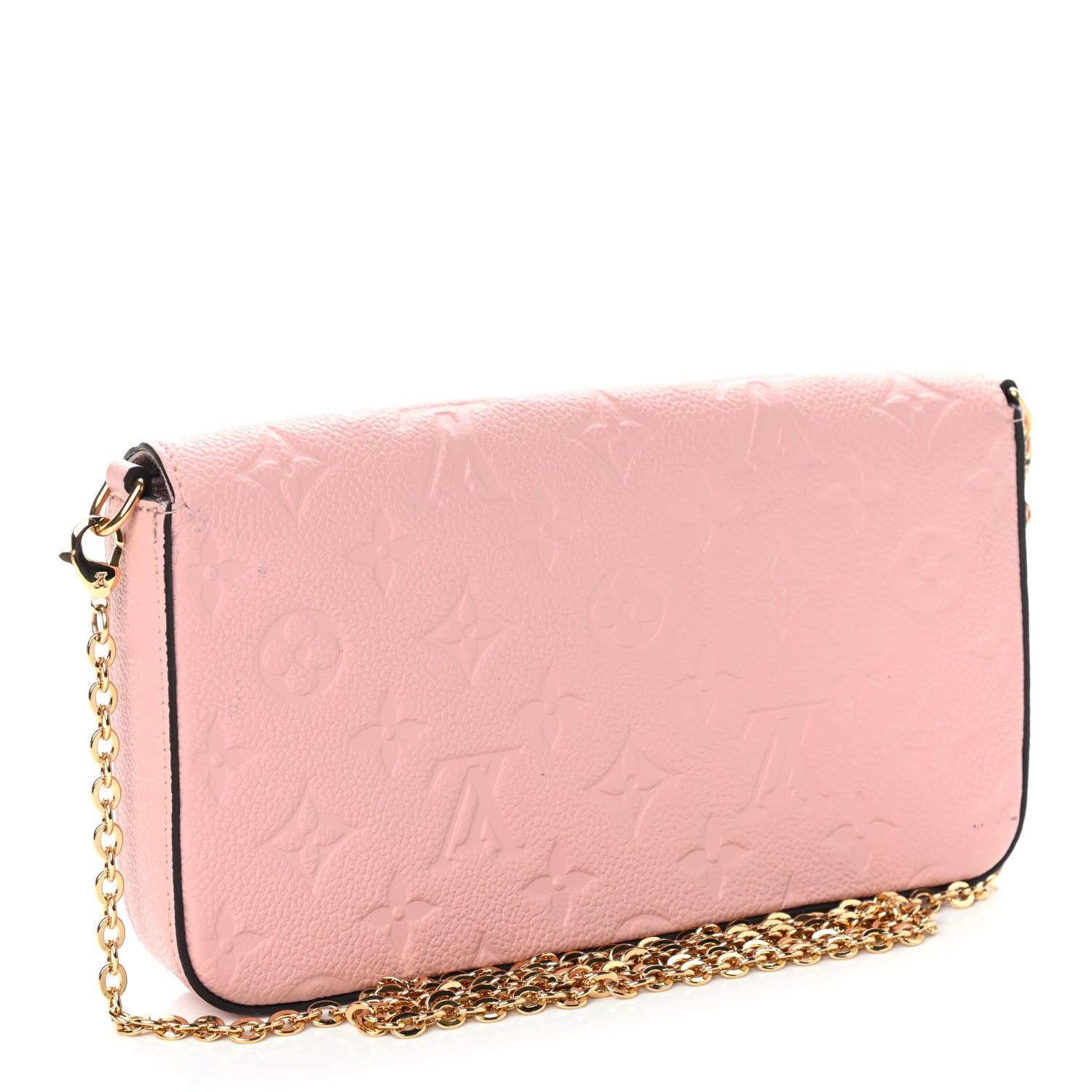 Louis Vuitton Empreinte Pochette Felicie Chain Wallet Rose Poudre 3 of 11