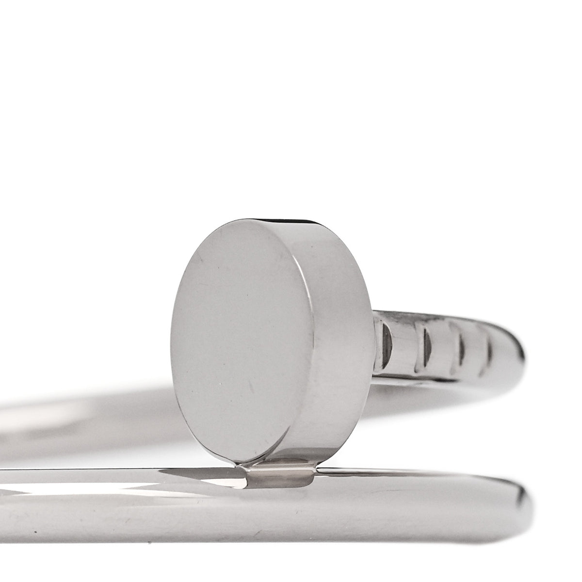 18K White Gold Small Juste Un Clou Ring 62 10