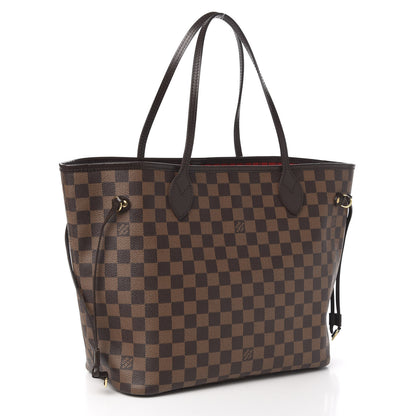 Louis Vuitton Damier Ebene Neverfull MM 2 of 9
