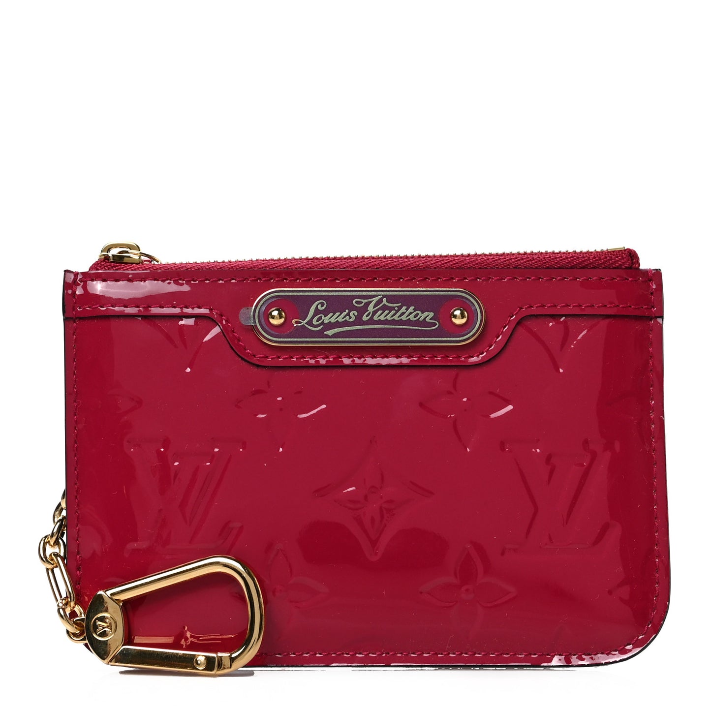 Vernis Key Pouch Rose Indien