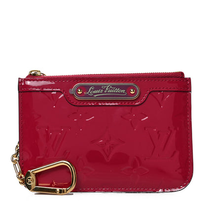 Louis Vuitton Vernis Key Pouch Rose Indien 1 of 6