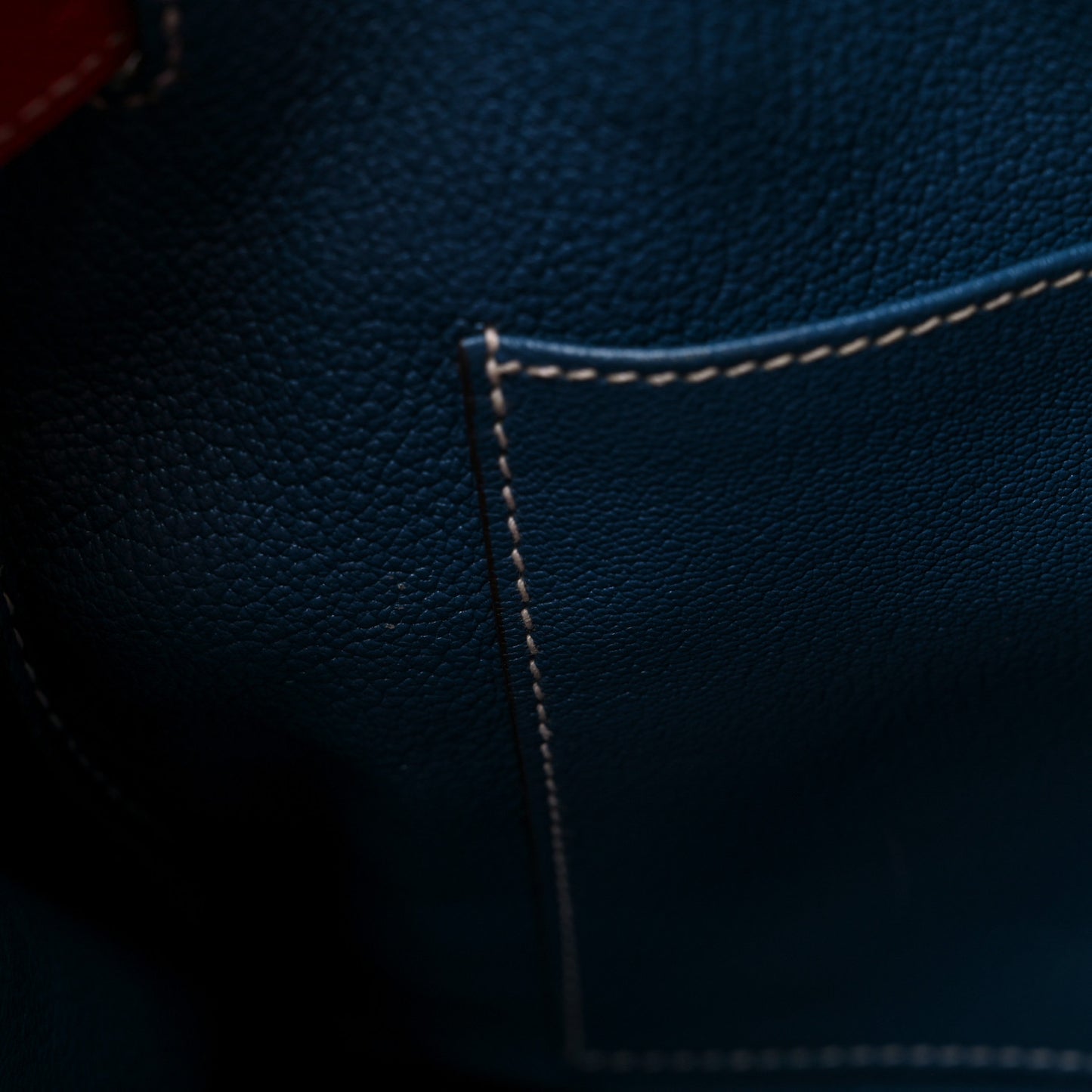 Epsom Candy Birkin 35 Rouge Casaque Bleu Thalassa