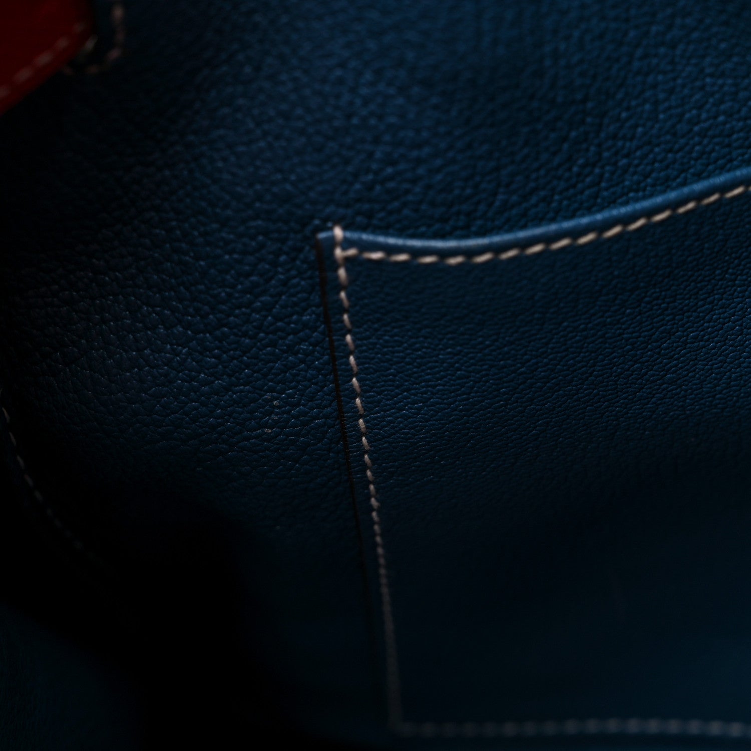 Hermes Epsom Candy Birkin 35 Rouge Casaque Bleu Thalassa 14 of 24