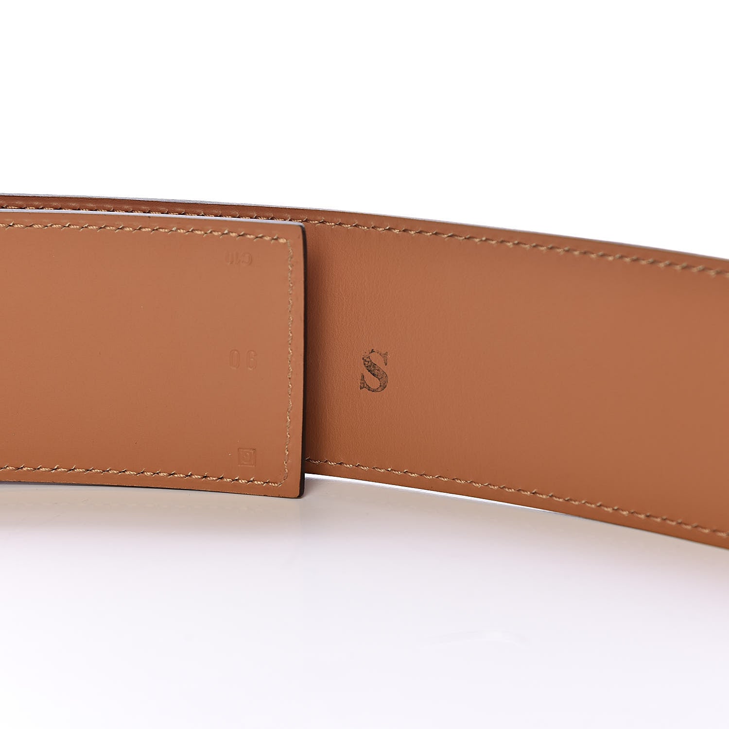 Hermes Epsom Collier De Chien CDC Belt 90 Rouge Casaque 5 of 7