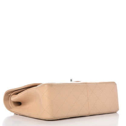 Chanel Caviar Quilted Jumbo Double Flap Beige Clair 5 of 12