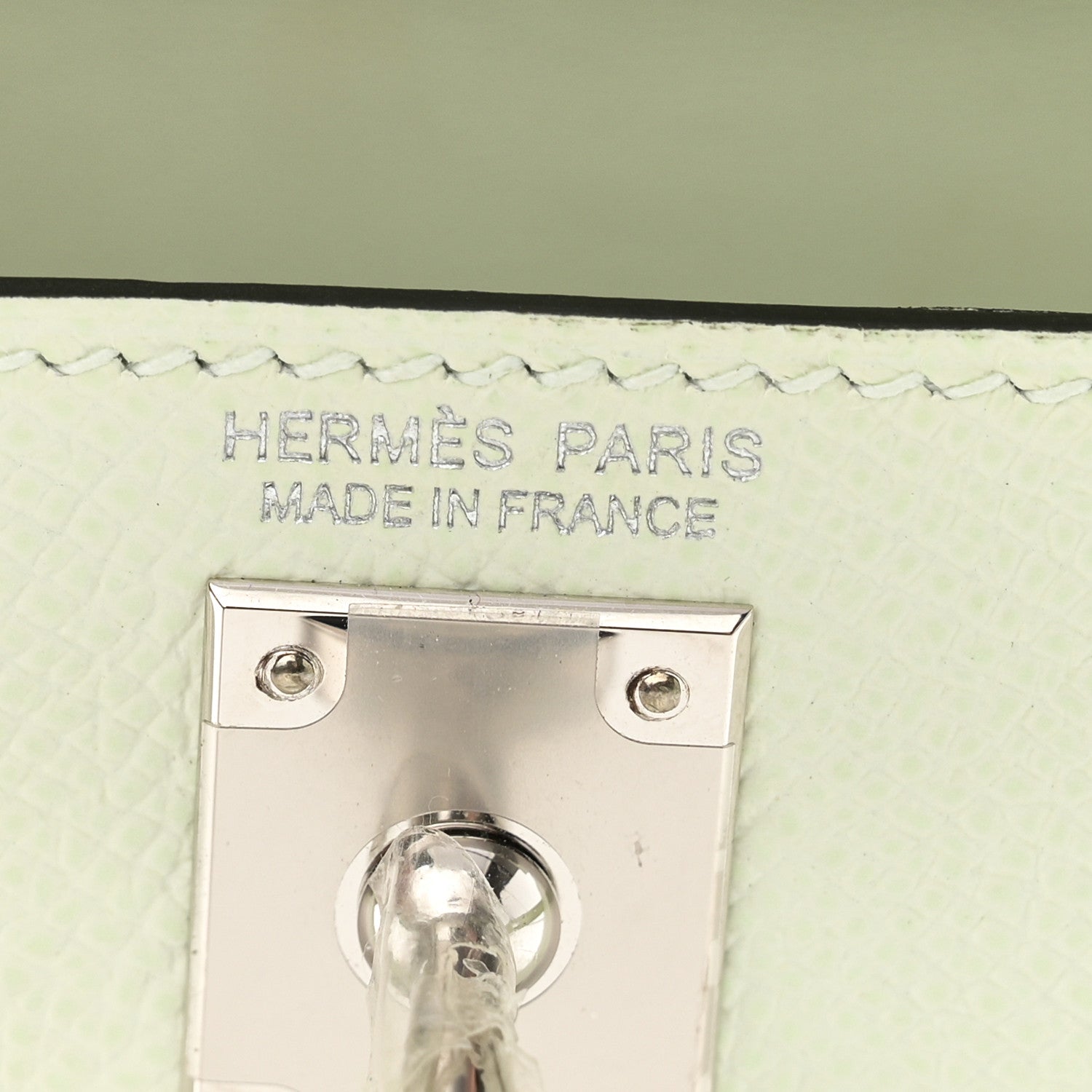 Hermes Epsom Mini Kelly Sellier 20 Vert Fizz 6 of 10