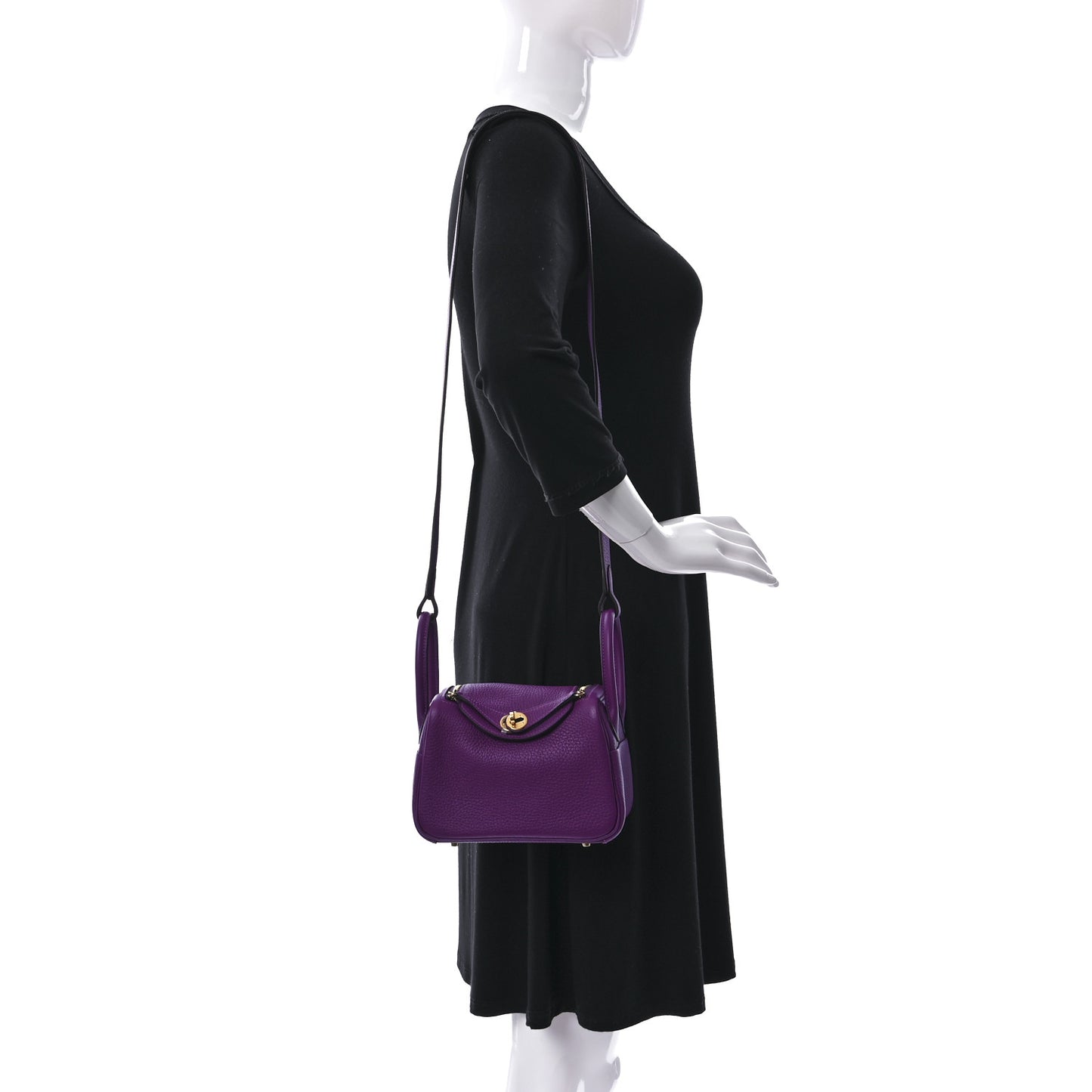 Taurillon Clemence Mini Lindy 20 Anemone