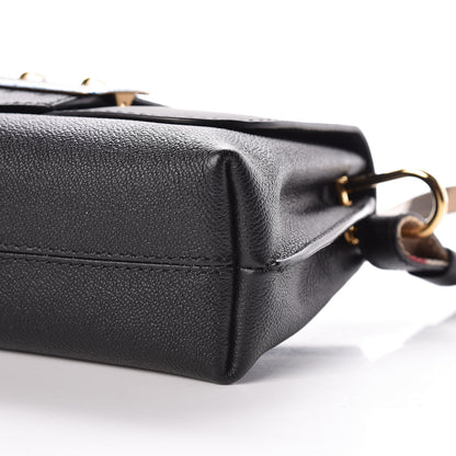 Burberry Soft Grain Calfskin Small Medley Crossbody Black 10 of 10