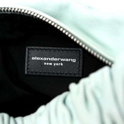 Alexander Wang Lambskin Mini Scrunchie Bag Light Blue 6 of 10