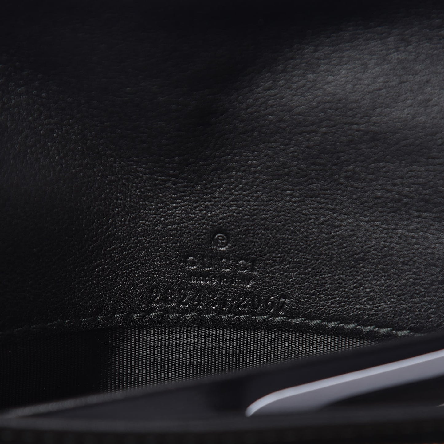 Guccissima Sukey Continental Wallet Continental Wallet Black