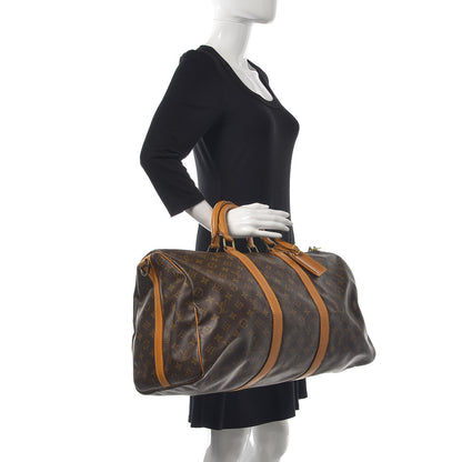 Louis Vuitton Monogram Keepall Bandouliere 50 2 of 10