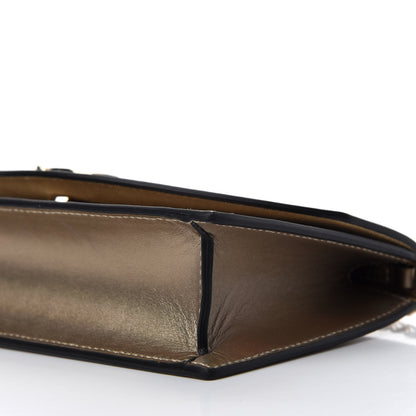 Christian Louboutin Iridescent Calfskin Loubi54 Crossbody Clutch Gold 7 of 11