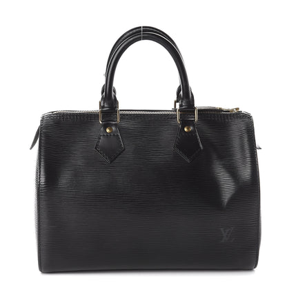 Louis Vuitton Epi Speedy 25 Black 1 of 8
