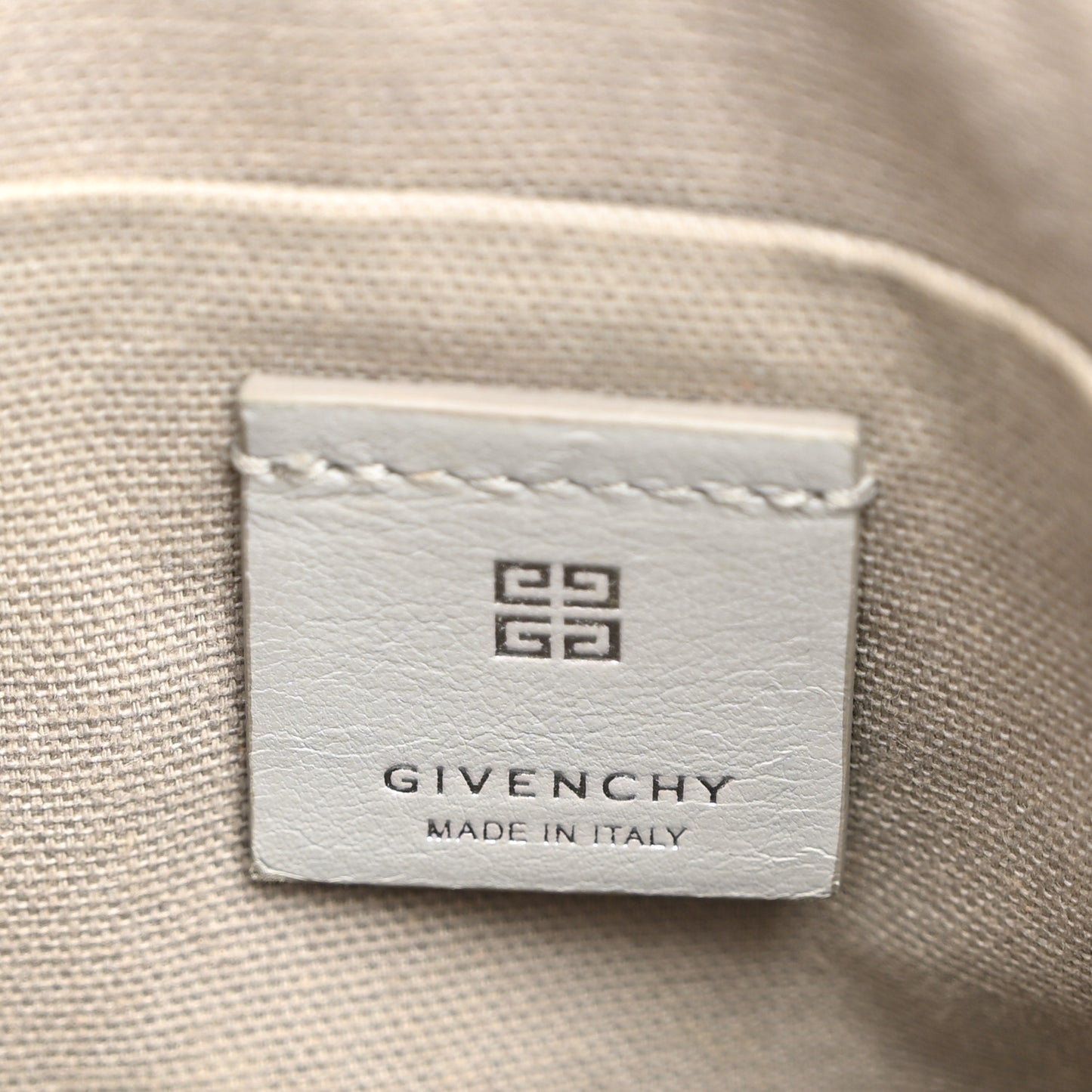 Calfskin Small Voyou Bag Light Grey