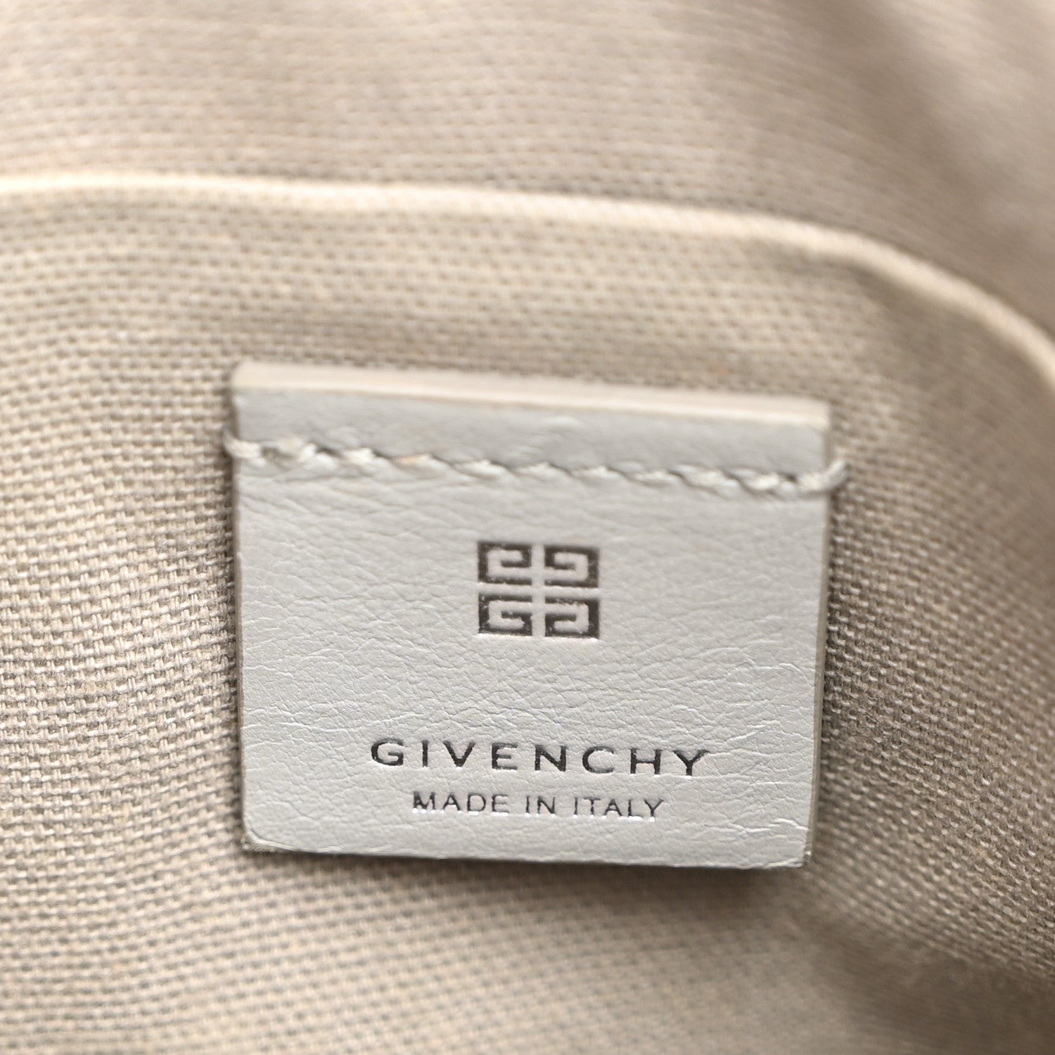 Givenchy Calfskin Small Voyou Bag Light Grey 5 of 11