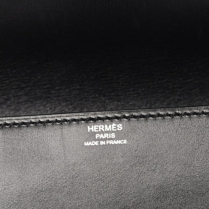 Hermes Box Medor 29 Clutch Black 5 of 7