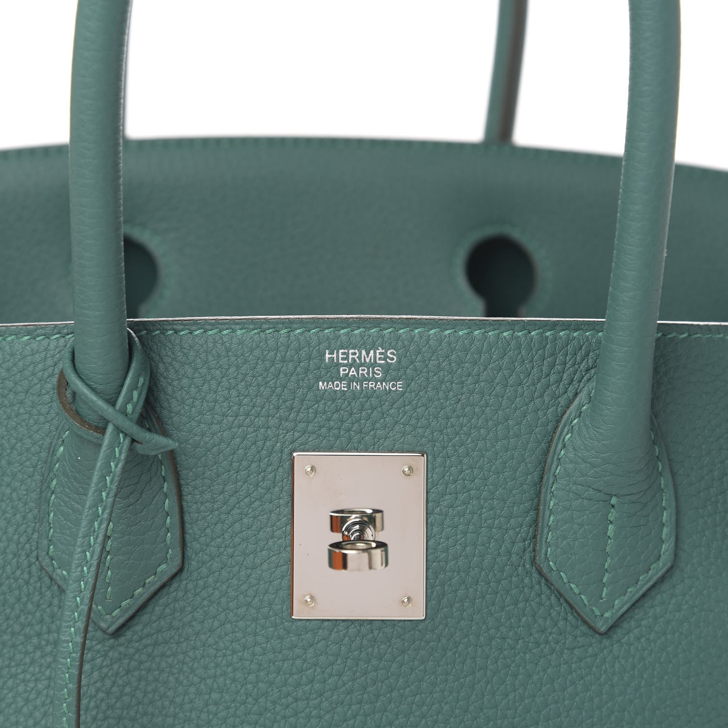 Hermes Togo Birkin 30 Malachite 6 of 11