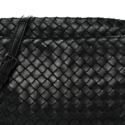 Bottega Veneta Nappa Intrecciato Crossbody Messenger Black 8 of 13