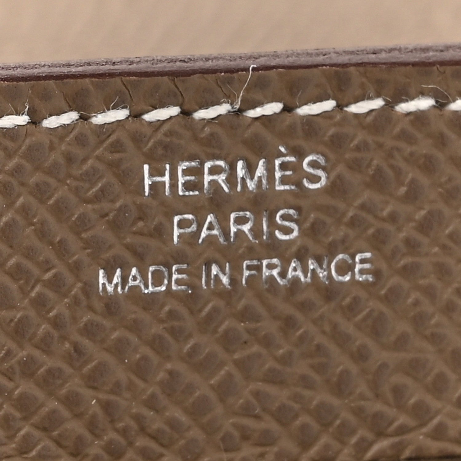 Hermes Epsom Kelly Wallet To Go Etoupe 6 of 11