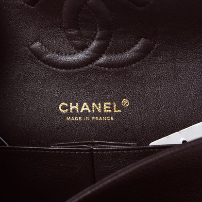 Chanel Caviar Quilted Medium Double Flap Brown 5 of 8