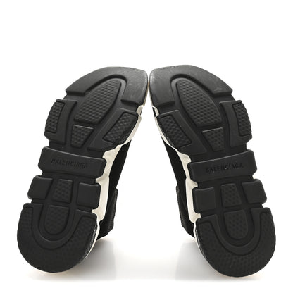 Balenciaga Technical 3D Recycled Knit Bi-Color Sole Womens Speed 2.0 Sneakers 37 Black White 6 of 7