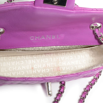 Chanel Lambskin Quilted Extra Mini Flap Fuchsia 6 of 9