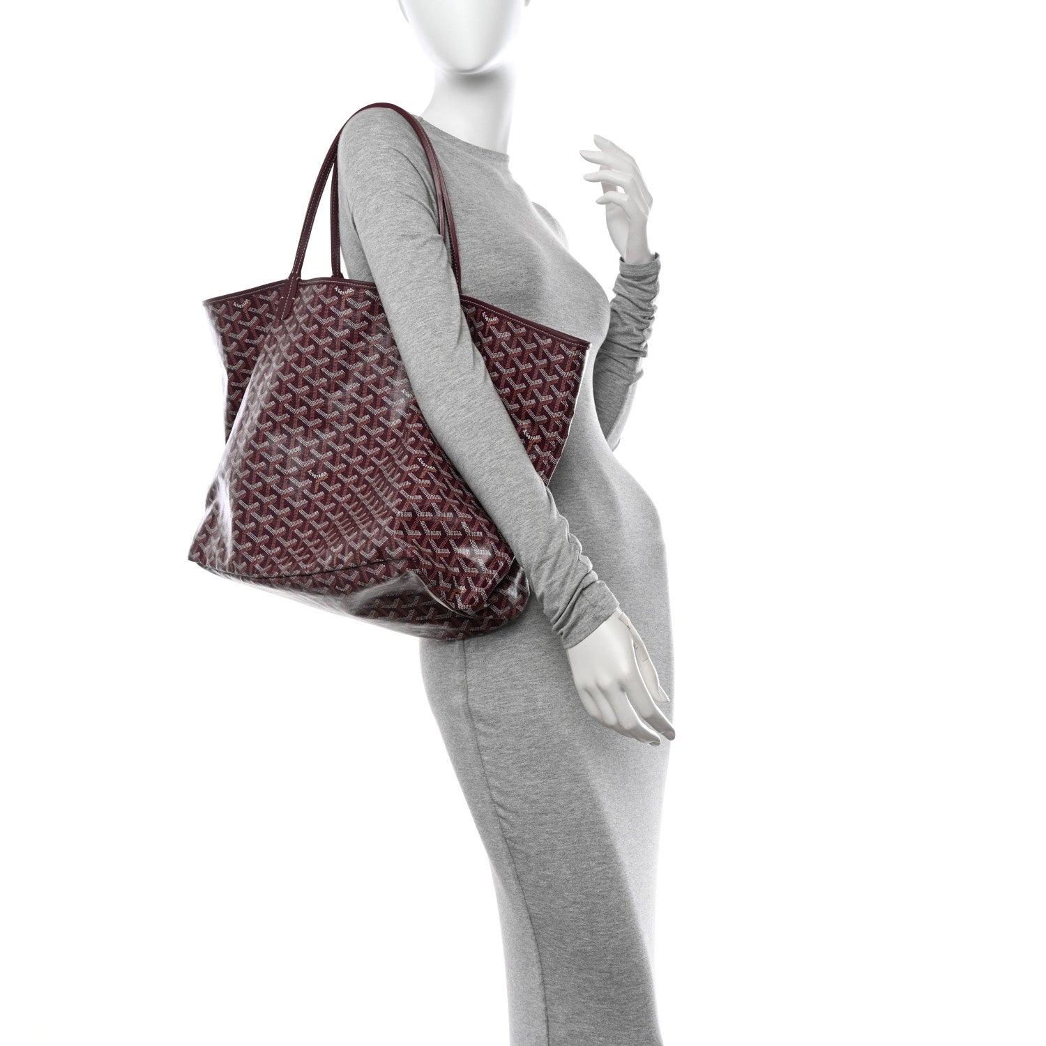 Goyard Goyardine Saint Louis GM Bordeaux 2 of 11