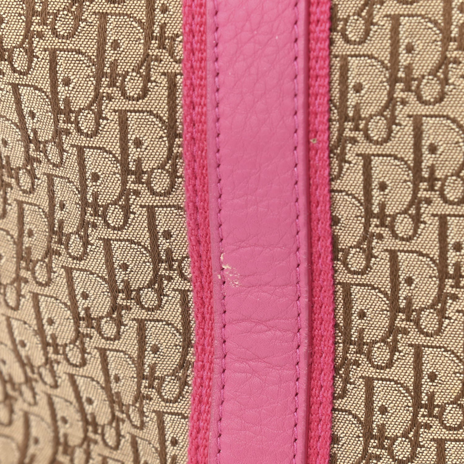 Christian Dior Monogram Street Chic Shoulder Bag Beige Pink 12 of 13
