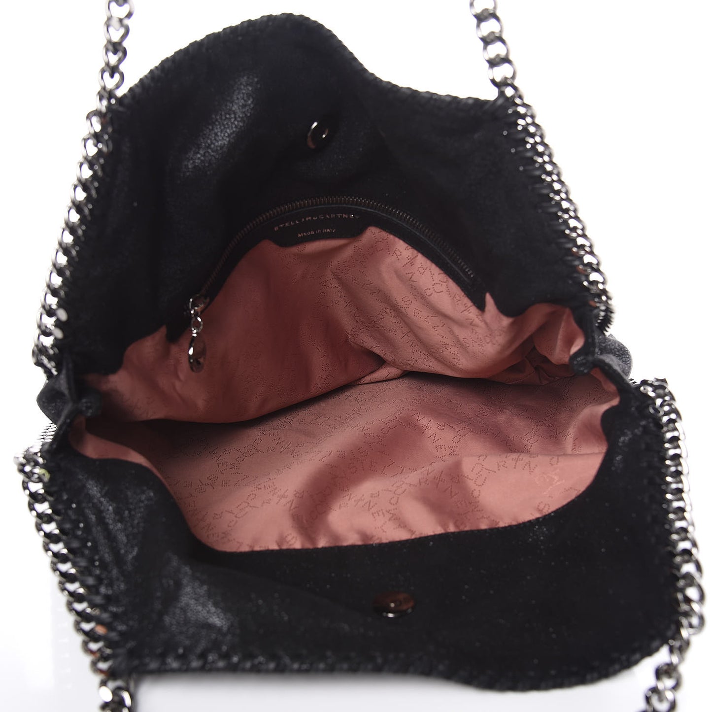 Shaggy Deer Small Falabella Tote Black
