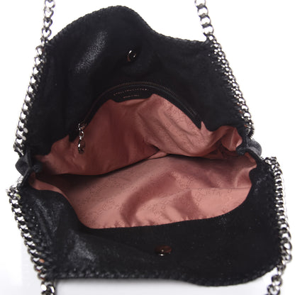 Stella McCartney Shaggy Deer Small Falabella Tote Black 5 of 10