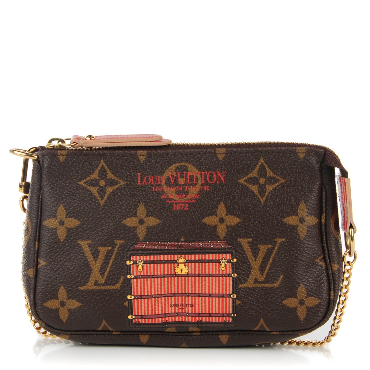 Monogram Trunks and Locks Mini Pochette Accessories