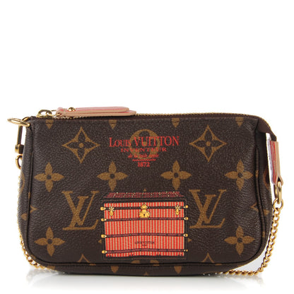 Louis Vuitton Monogram Trunks and Locks Mini Pochette Accessories 1 of 7