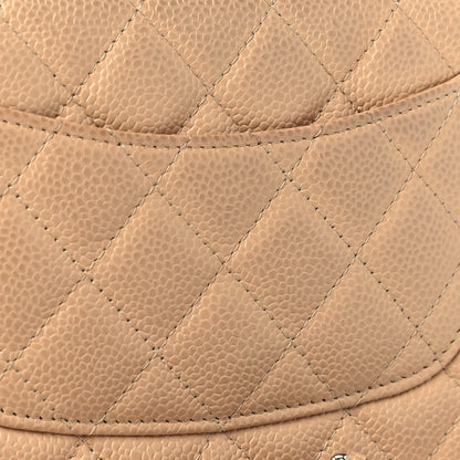 Chanel Caviar Quilted Wallet On Chain WOC Beige 10 of 11