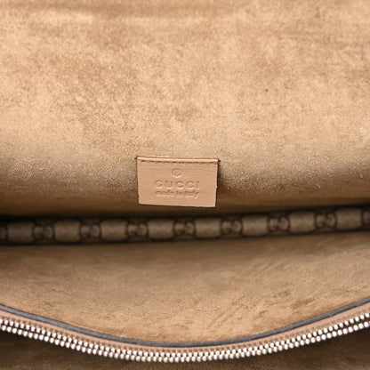 Gucci GG Supreme Monogram Embroidered Carnation Medium Dionysus Shoulder Bag Beige 6 of 11