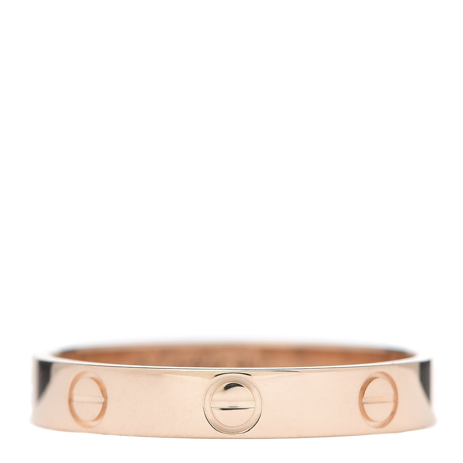 Cartier 18K Pink Gold 3.5mm LOVE Wedding Band Ring 60 9 1 of 5