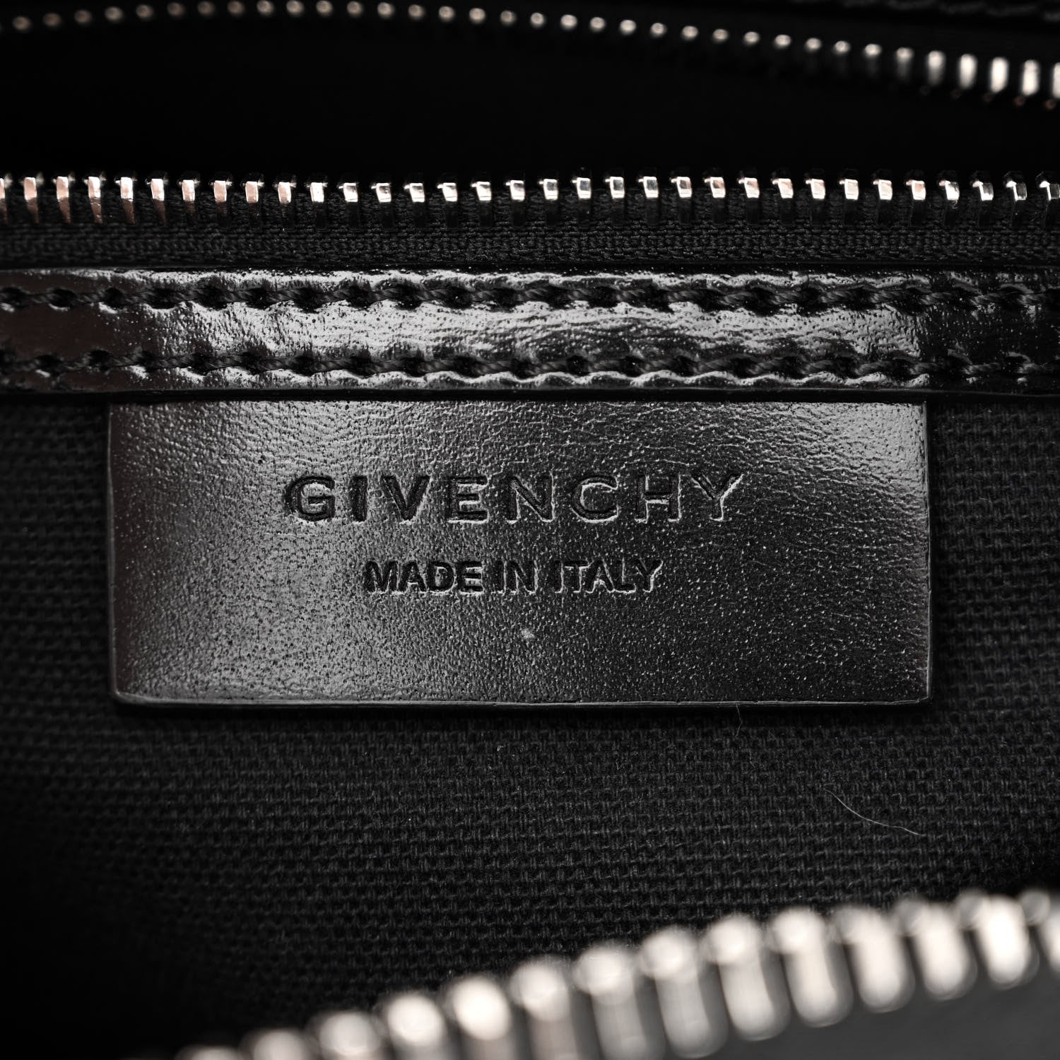 Givenchy Shiny Lord Calfskin Mini Antigona Black 6 of 13