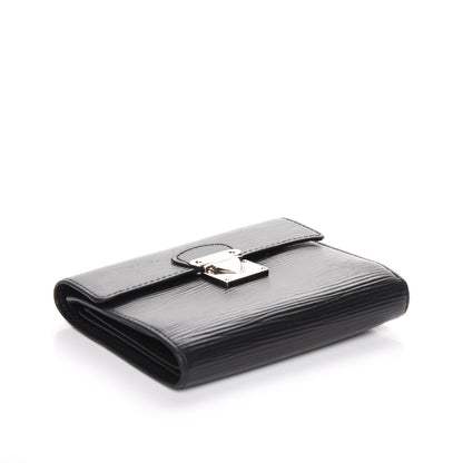Louis Vuitton Epi Koala Wallet Black 4 of 7