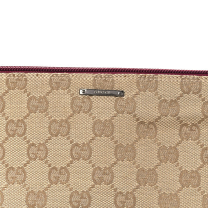 Gucci Monogram Boat Pochette Dark Pink 8 of 12