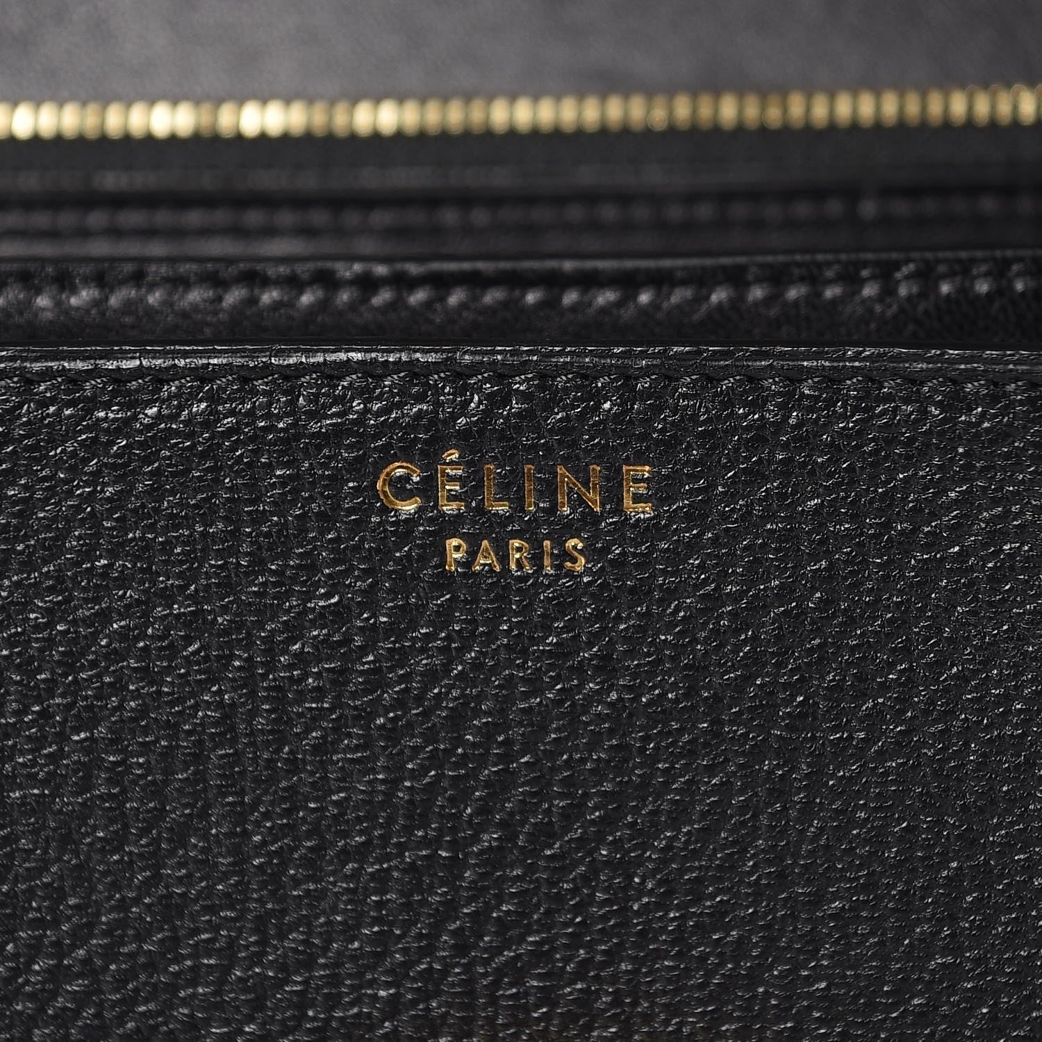 Celine Goatskin Medium Classic Box Flap Bag Black 6 of 7