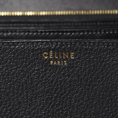 Celine Goatskin Medium Classic Box Flap Bag Black 6 of 7
