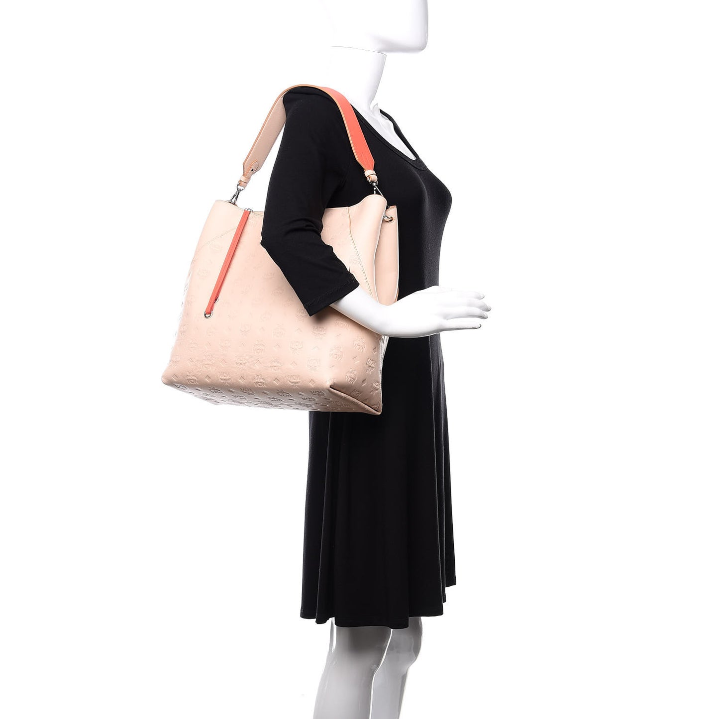 Calfskin Ottomar Large Klara Hobo Pink Blush
