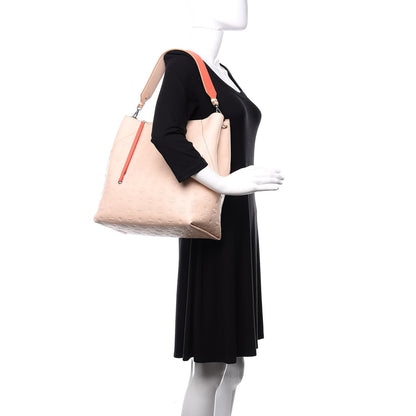 MCM Calfskin Ottomar Large Klara Hobo Pink Blush 2 of 11